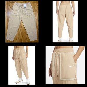 Nike Sportswear Essential Women's Woven High-Waisted Curve Pants, Sz XL-tall New